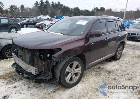2012 Toyota Highlander Limited V6 from USA, damaged, VIN 5TDDK3EH4CS147029